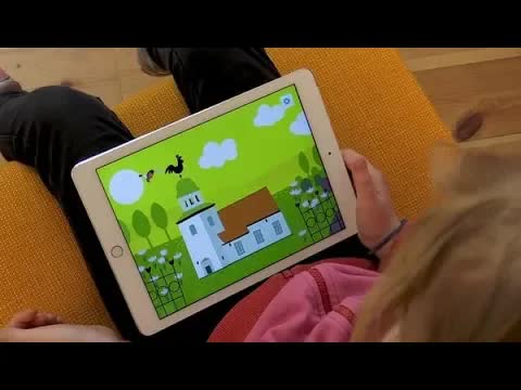 Välkommen till Kyrkan-appen för barn