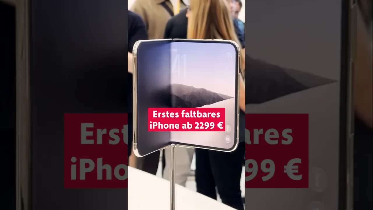 Apple stellt erstes faltbares iPhone Duo vor