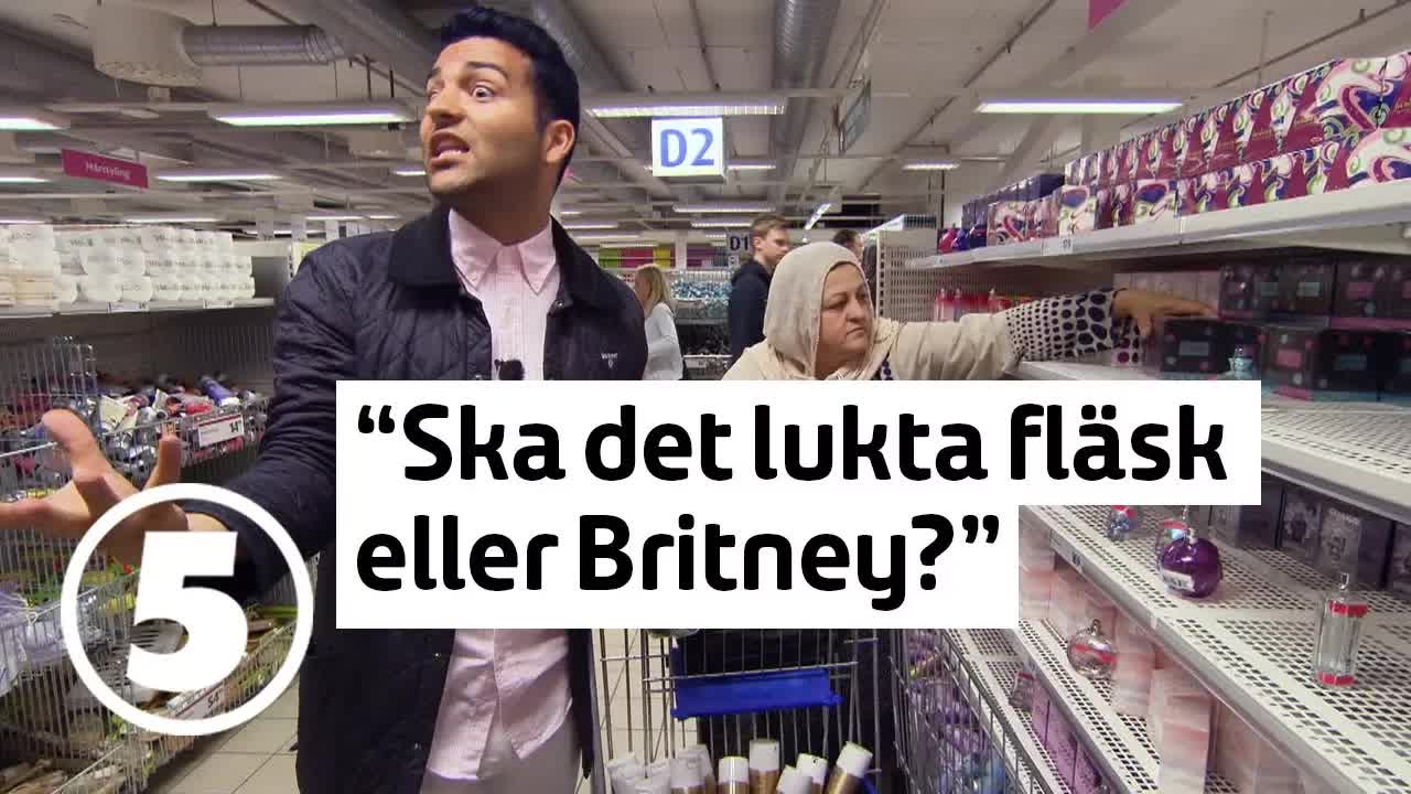 Divo köper Britney Spears-parfym i Ullared