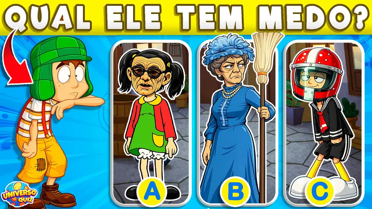 Teste seus conhecimentos sobre Chaves e Chapolim