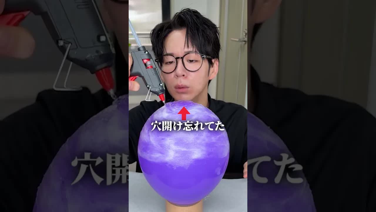 AIが風船を割らないようにワセリンで保護する実験
