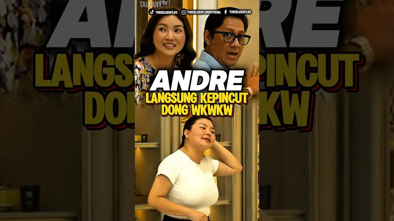 Andre kagum dekorasi rumah dan boneka seram