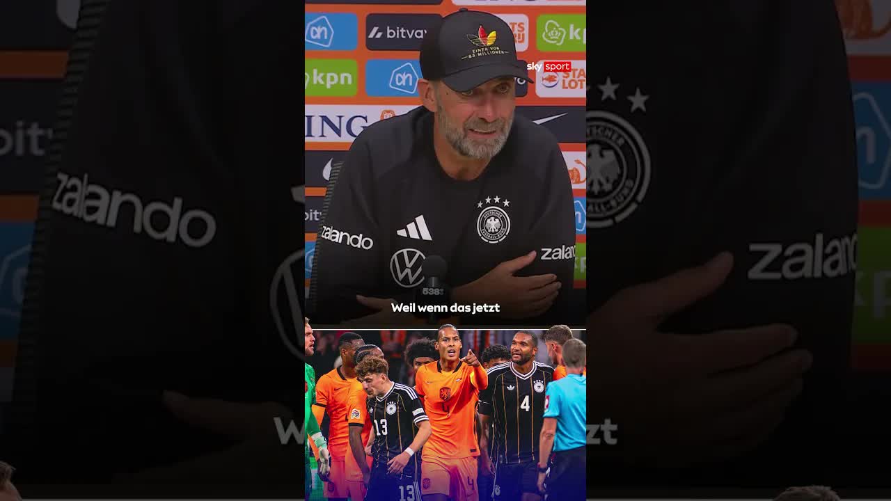 Klopp verteidigt deutsches Tor gegen Van Dijk