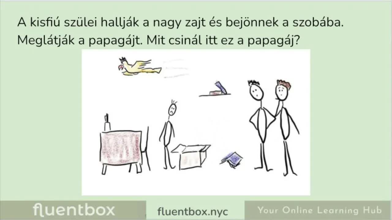 A kisfiú, aki papagájt akar