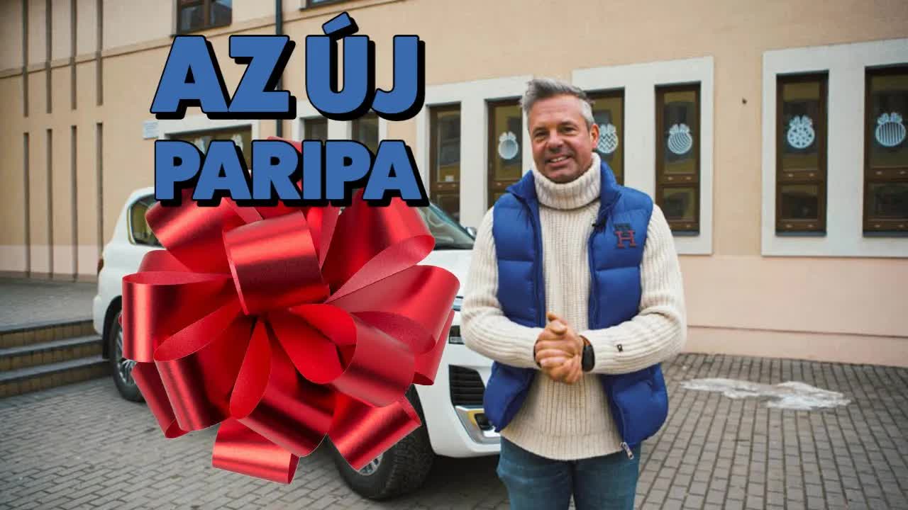 Új autóval élelmet szállítunk hátrányos helyzetű családoknak
