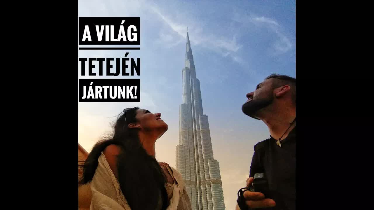 Dubaj felfedezése: pláza, szökőkút és Burj Khalifa