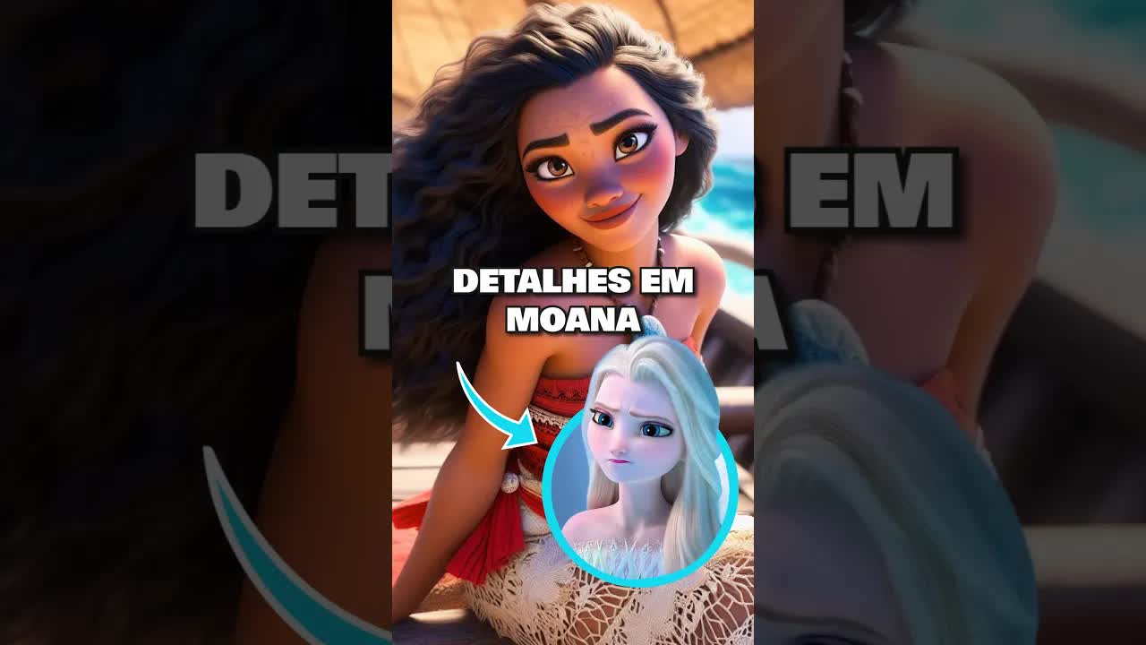 Detalhes curiosos do filme Moana