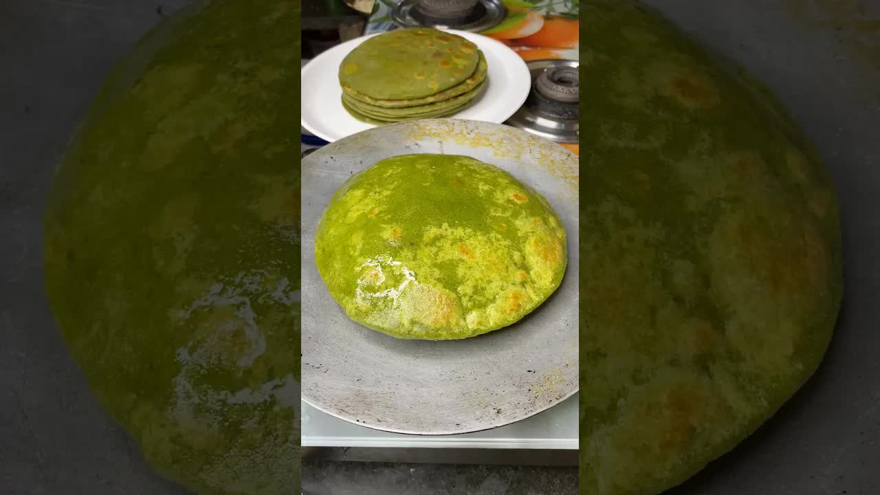 পালং শাকের পরোটা বানানোর রেসিপি