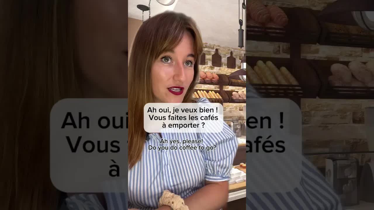 Commander à la boulangerie et au café