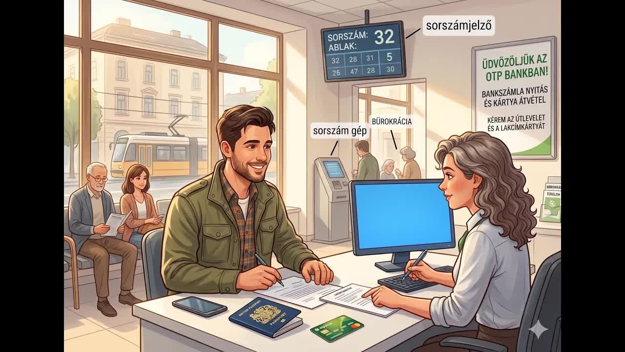 Bankban számlát nyitok Budapesten