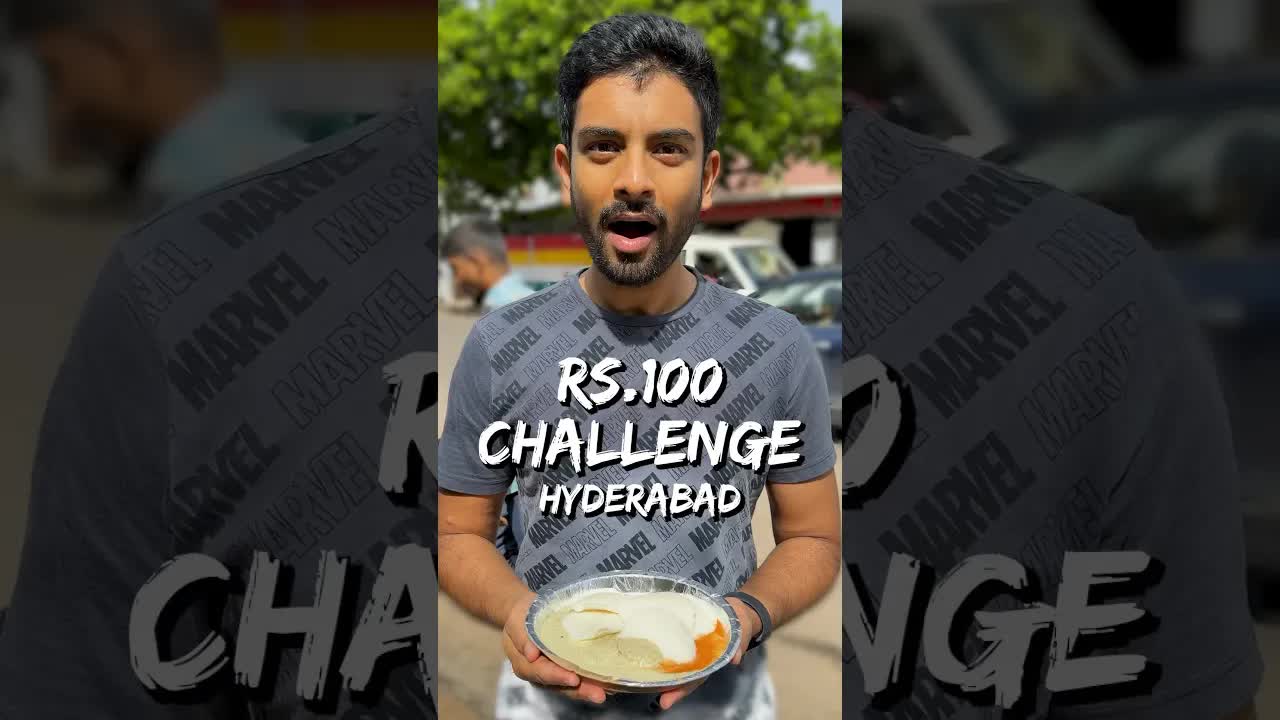 Eating In Hyderabad For 100 Rupees In One Day