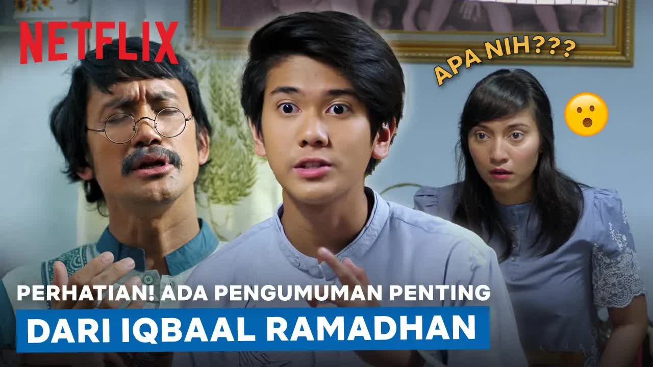 Iqbal Calon Ketua OSIS, Doakan Dia