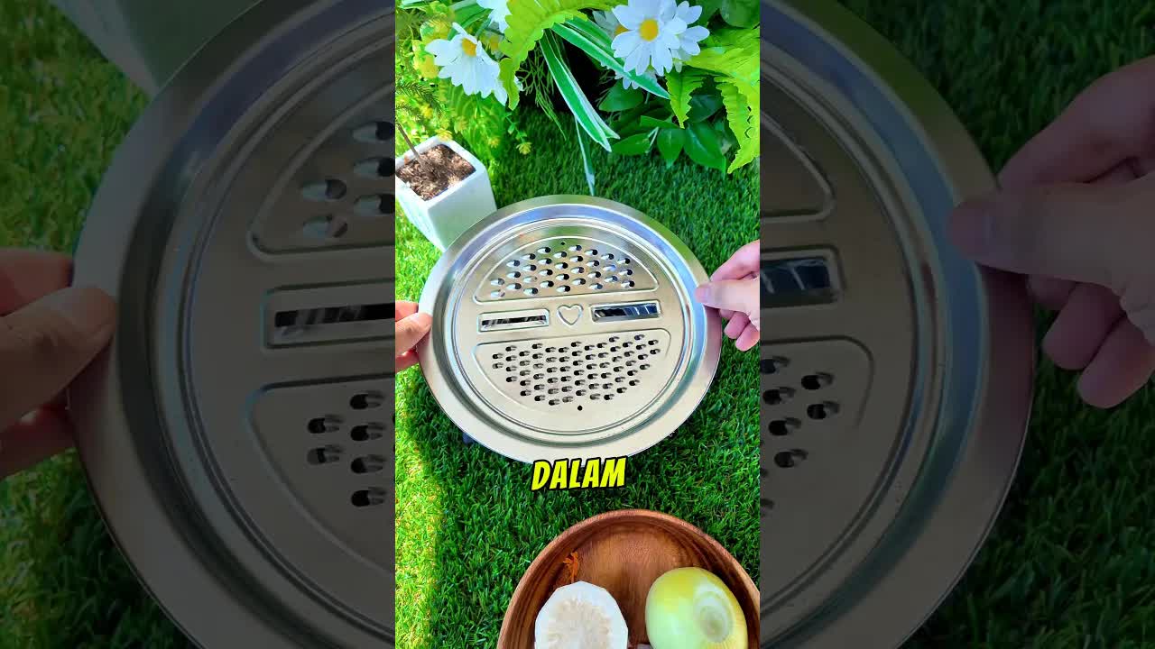 Cara Mudah Memarut Sayur dengan Alat 3 dalam 1