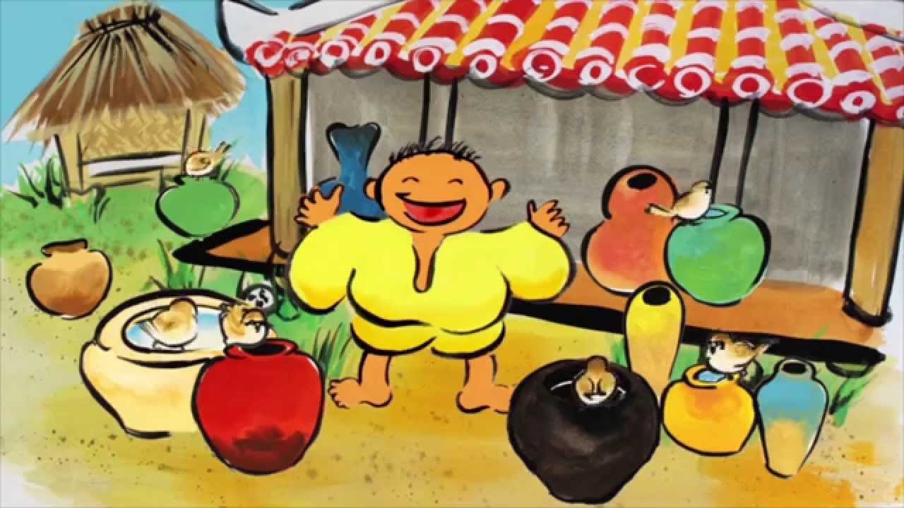 スズメの酒づくり：沖縄の昔話