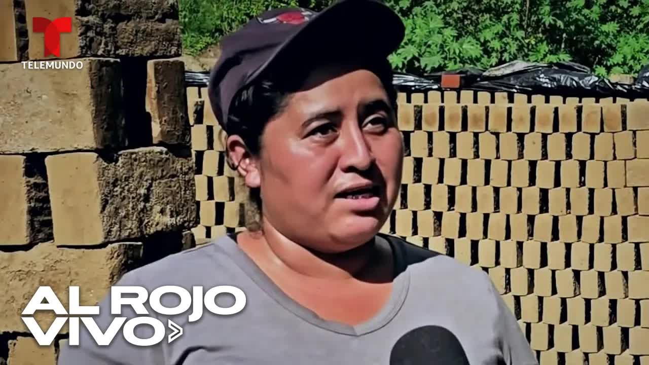 La madre que trabaja en la ladrillera por sus hijos