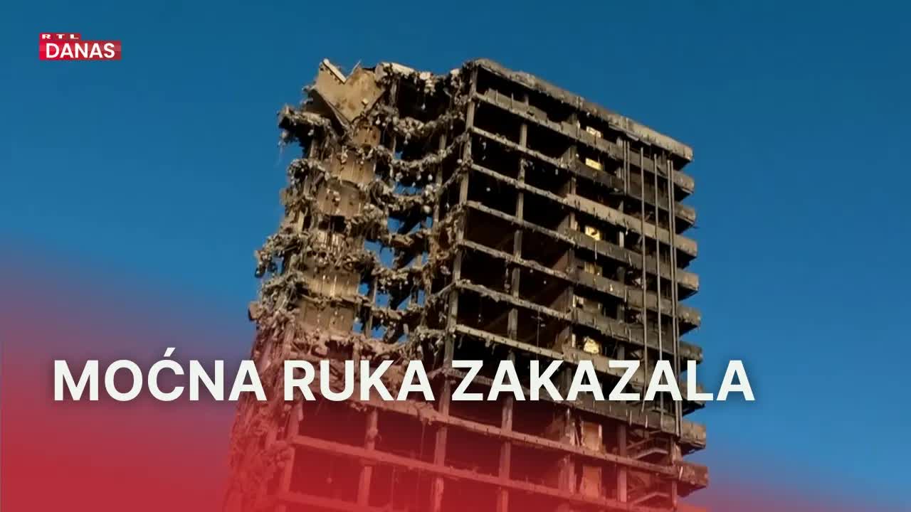 Opasna situacija kod Vjesnika zbog pokvarenog bagera