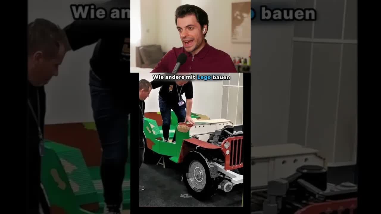 Lego-Bauwerke im Vergleich: Super Mario Auto