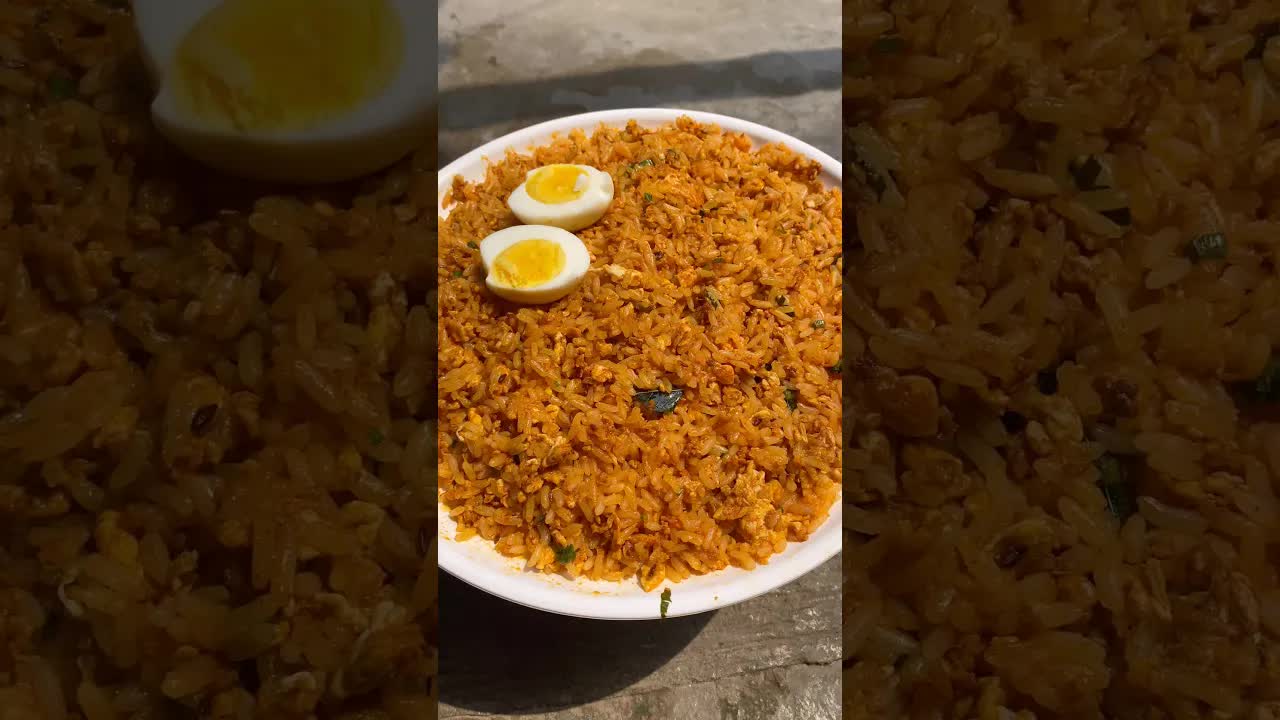 ডিম ভাত বানানোর সহজ রেসিপি