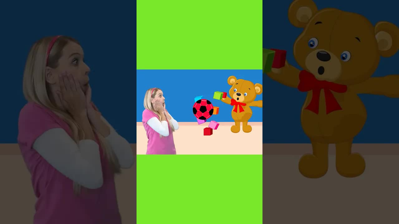 Medvídek se omluví za komín