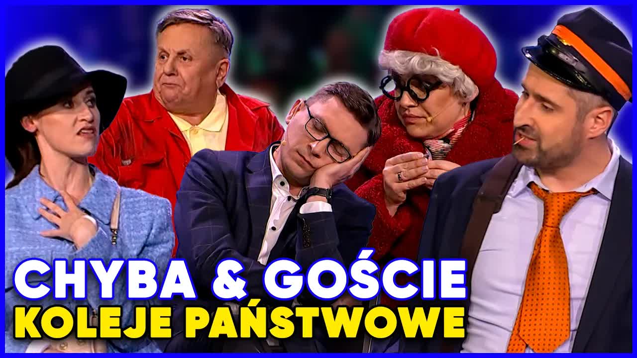 Absurdalna podróż pociągiem PKP - Kabaretowy skecz