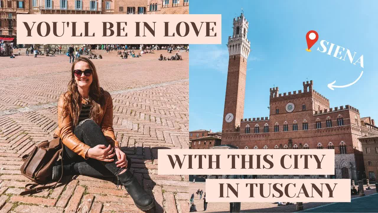 Exploring Siena: A Beautiful Tuscan City Vlog