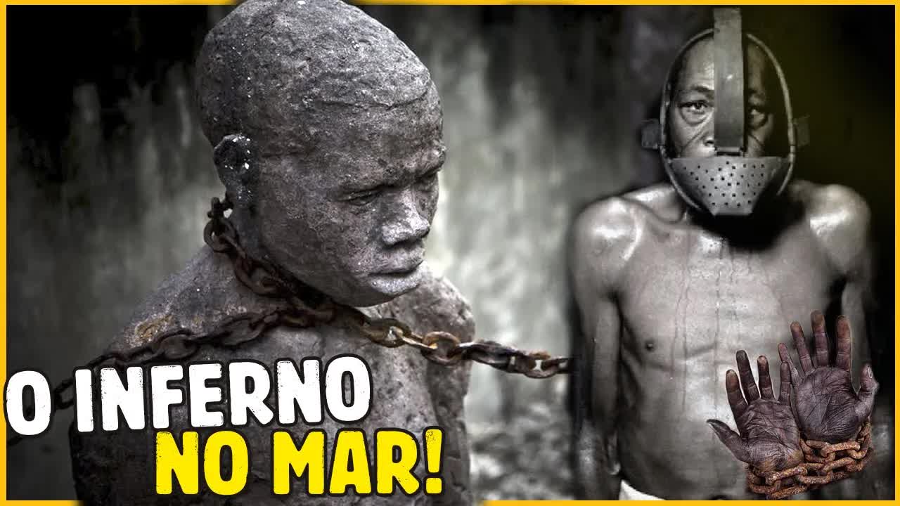 Como era a viagem dos escravos nos navios negreiros
