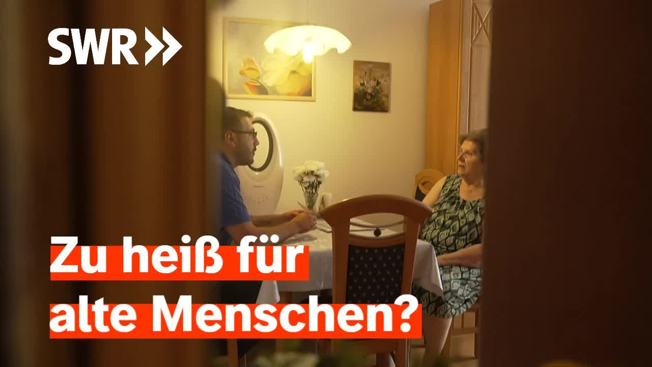 Hitze belastet Pflegekräfte und Senioren