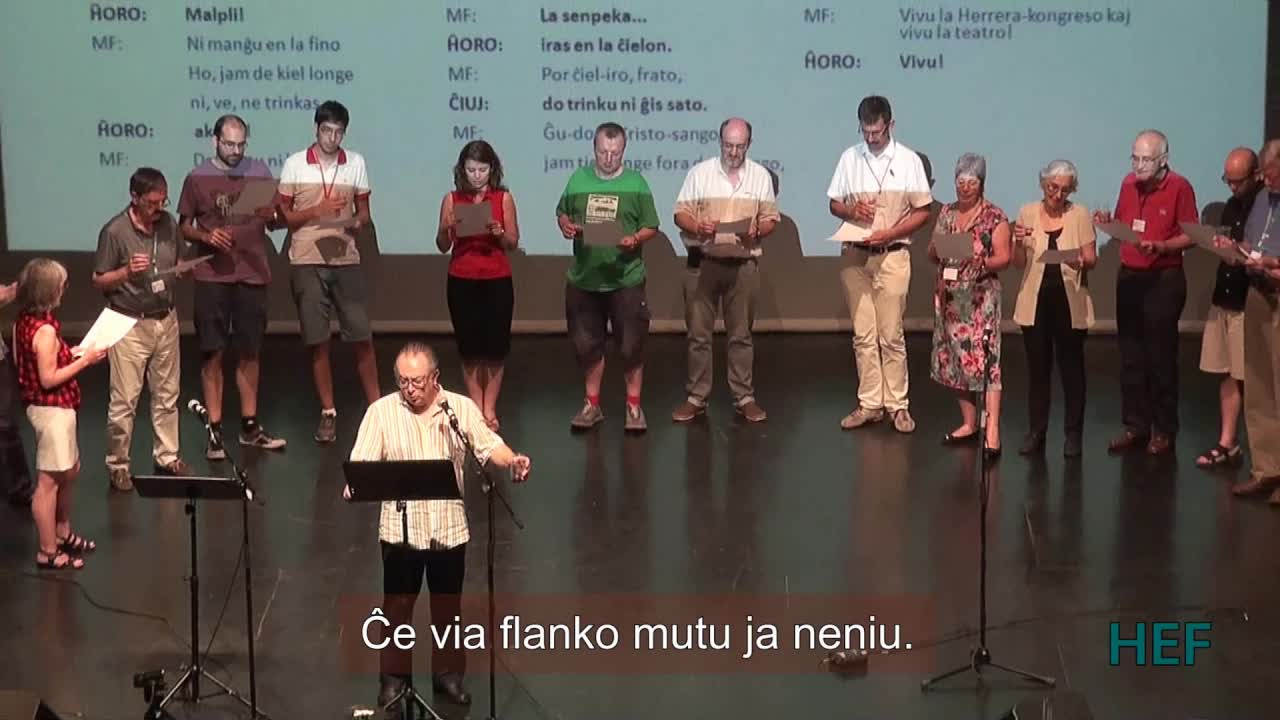 Vivu la teatro: Fina tosto kun vino