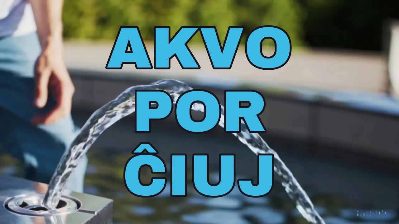 La historio de publika akvo kaj ĝia rajto