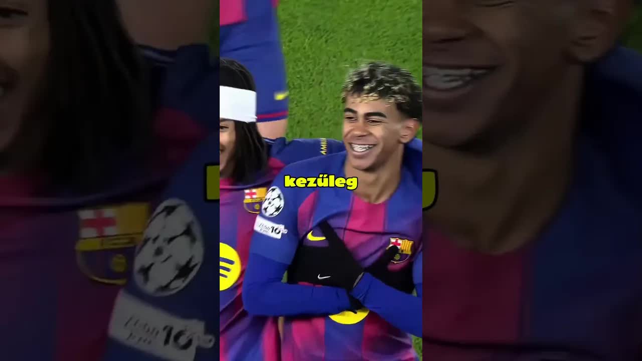 Messi megfürdette a kis Yamalt