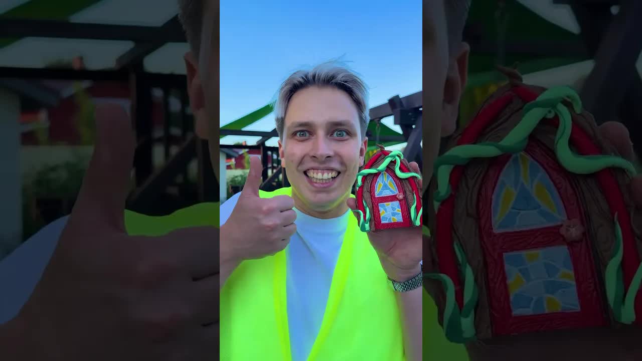 Я построил домик для феи!