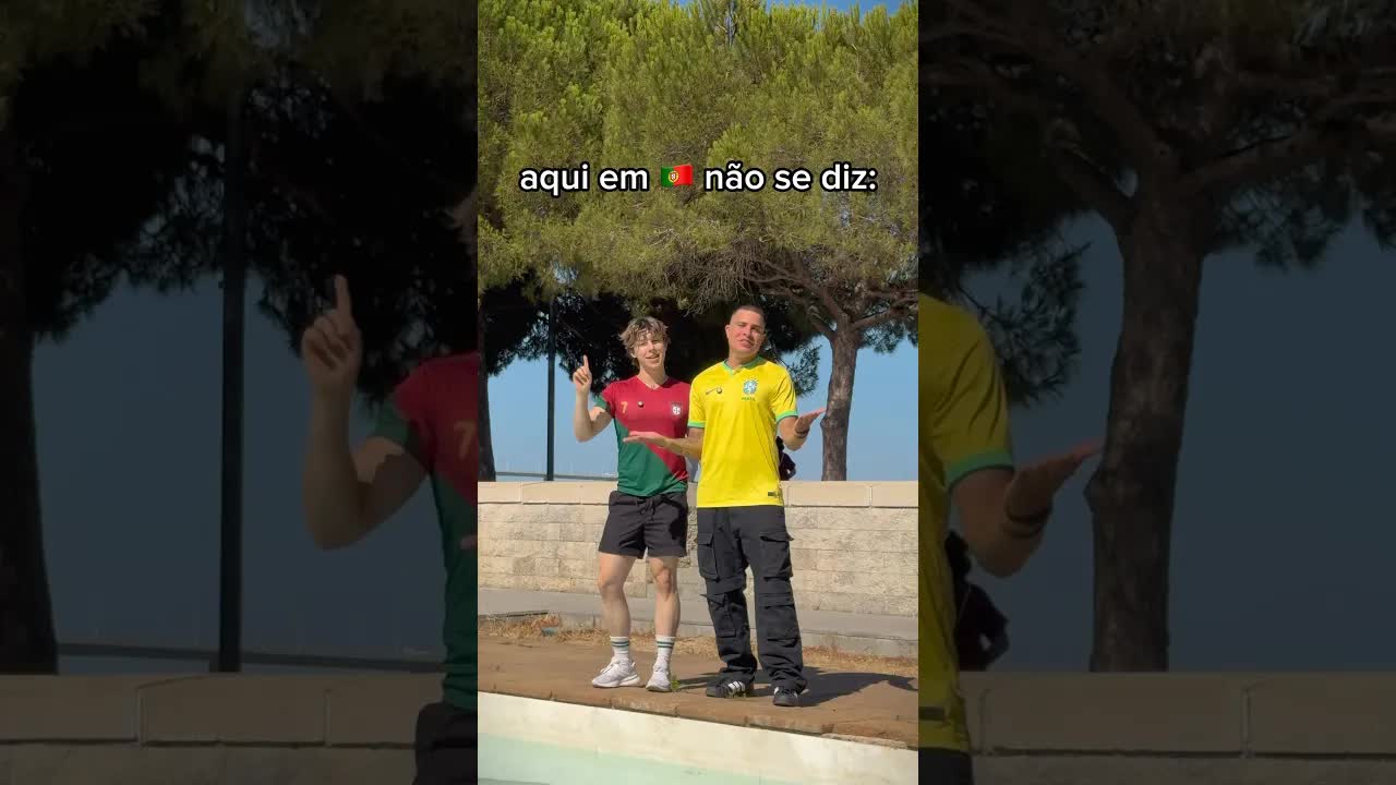 Palavras diferentes em Portugal e no Brasil