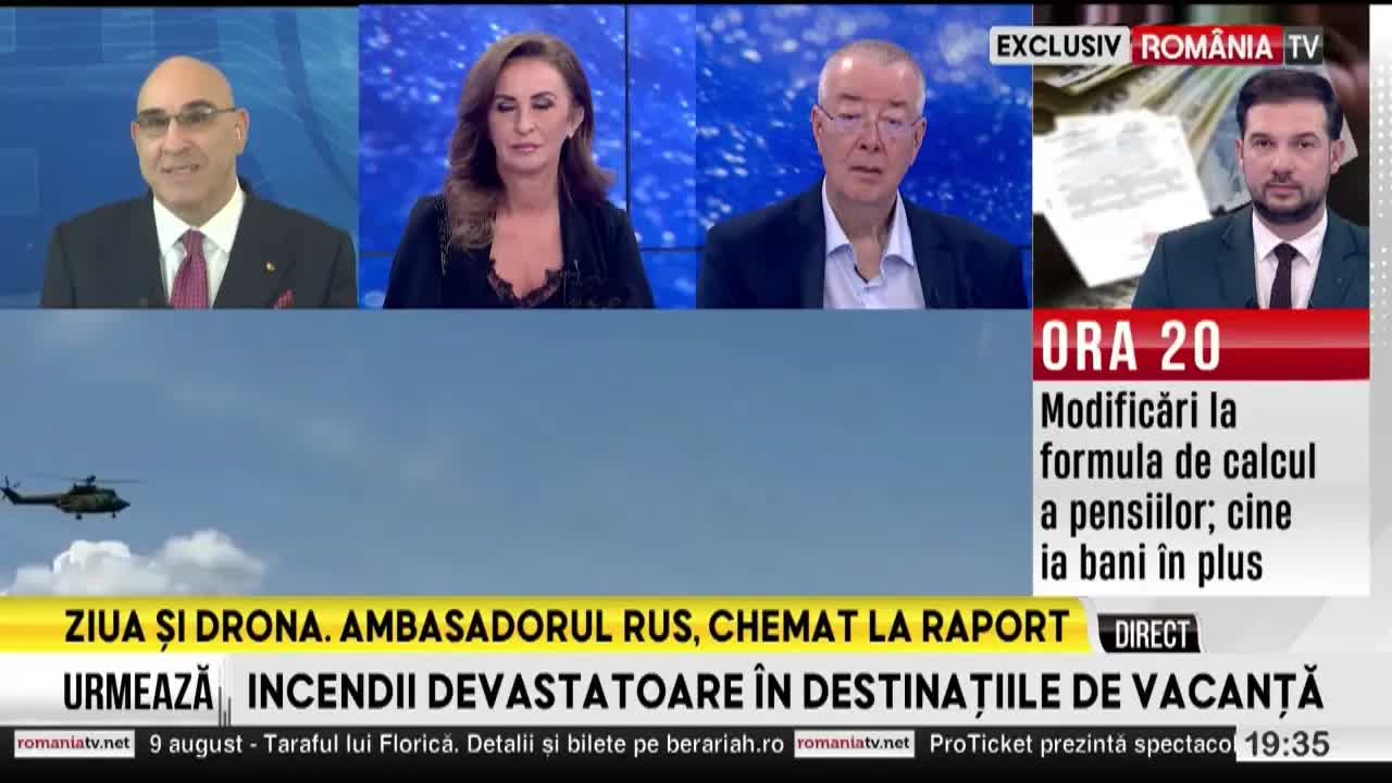 TreI drone doborâte de forțele aeriene române