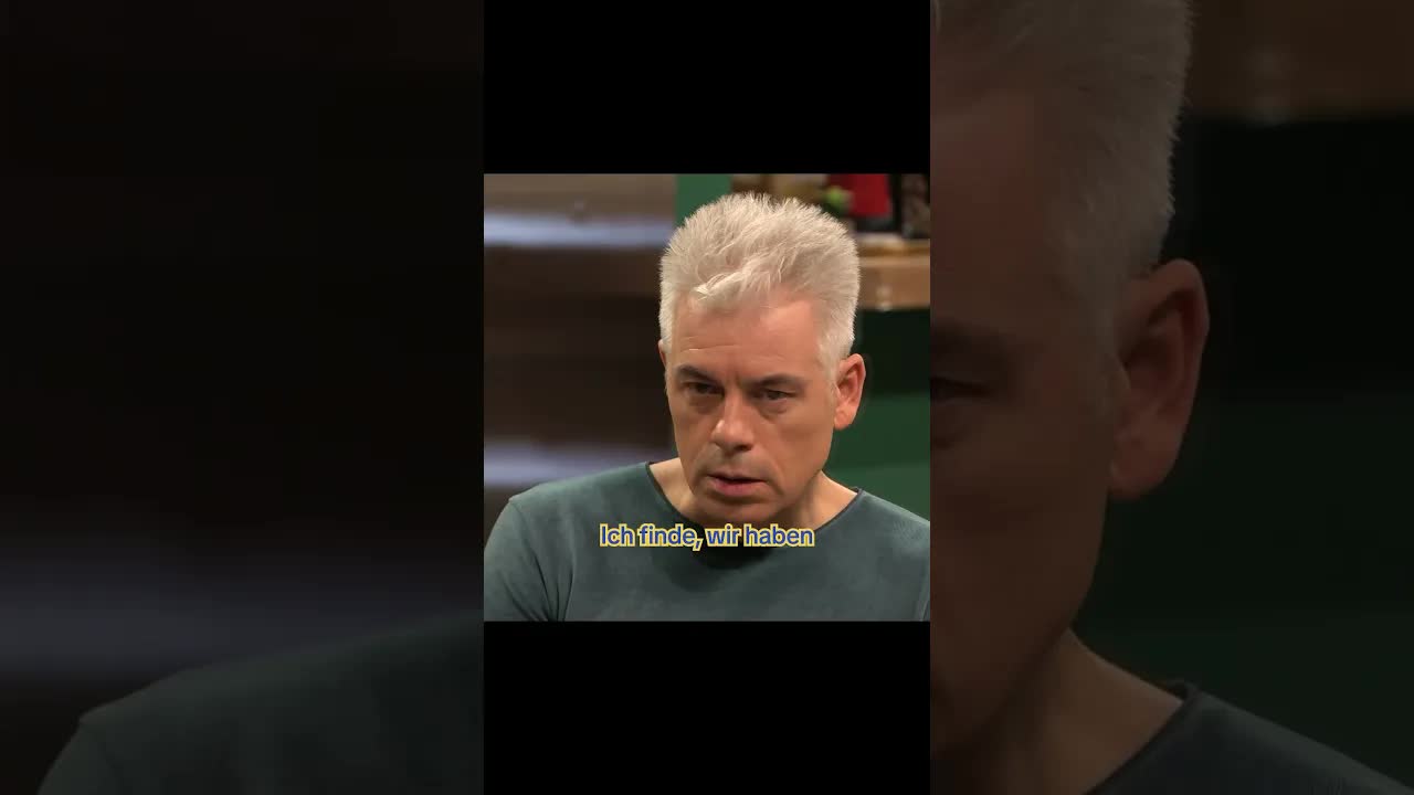 Markus Lanz begrüßt sich selbst in der Talkshow