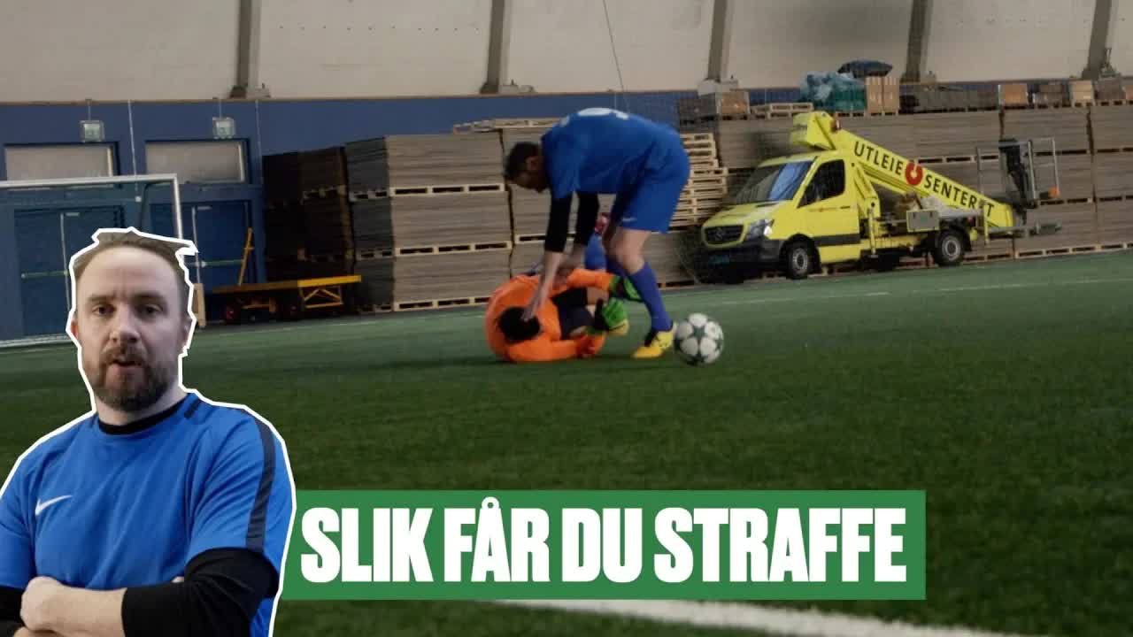 Slik får du straffespark alene med keeperen