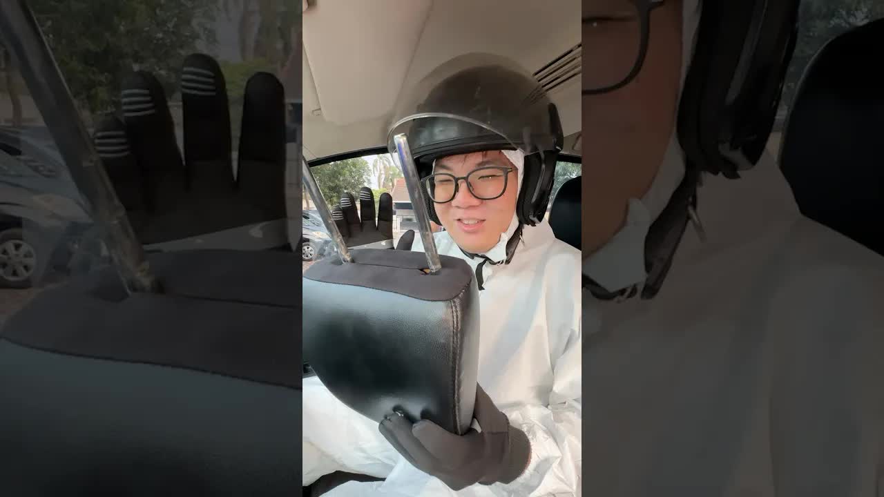 Ngebuktiin Trik Pecah Kaca Mobil