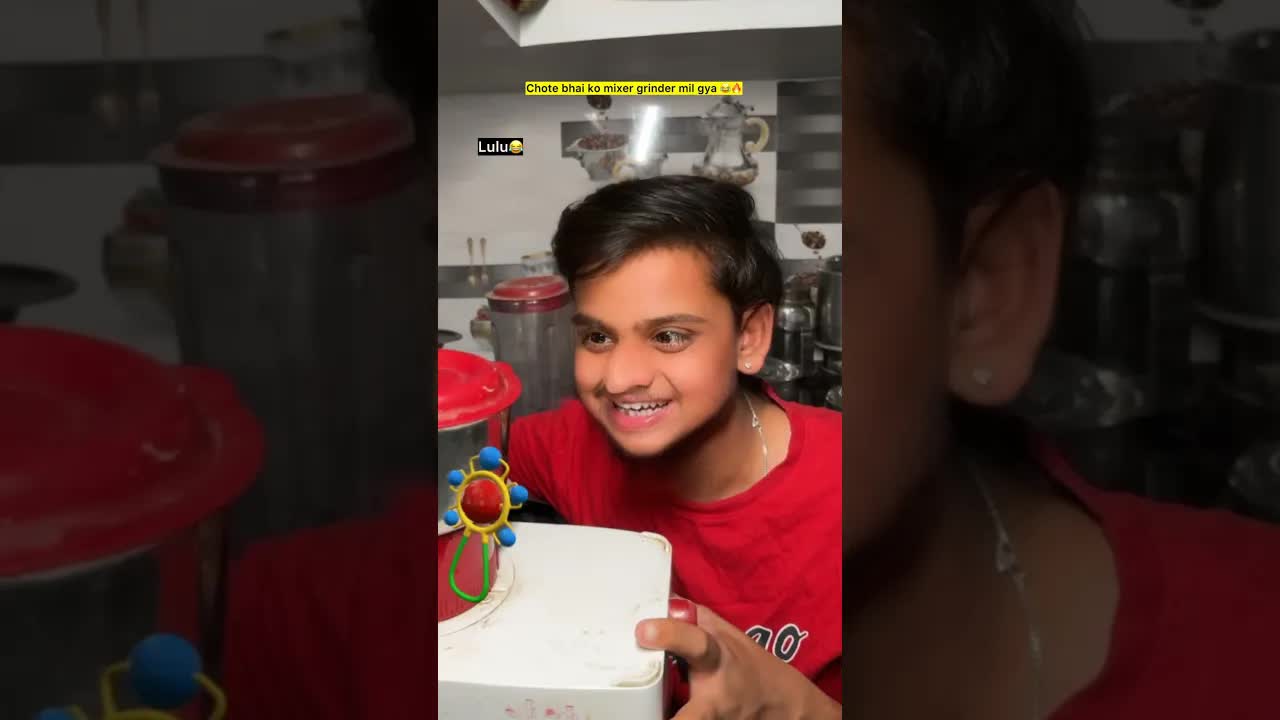Mixer Grinder Se Chota Bhai Ka Mazak