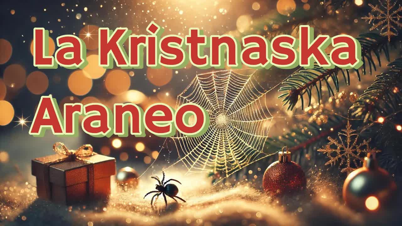 La legendo de la kristnaska araneo