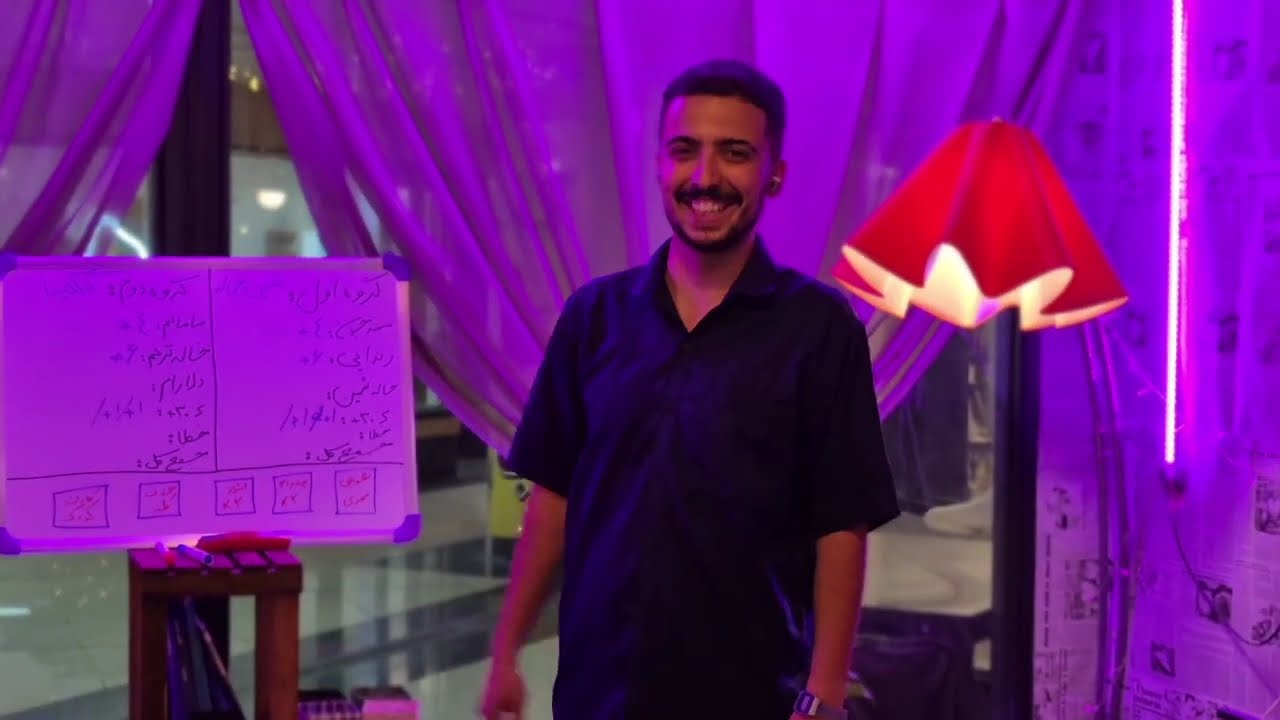 بازی پانتومیم خانوادگی با هیجان و خنده