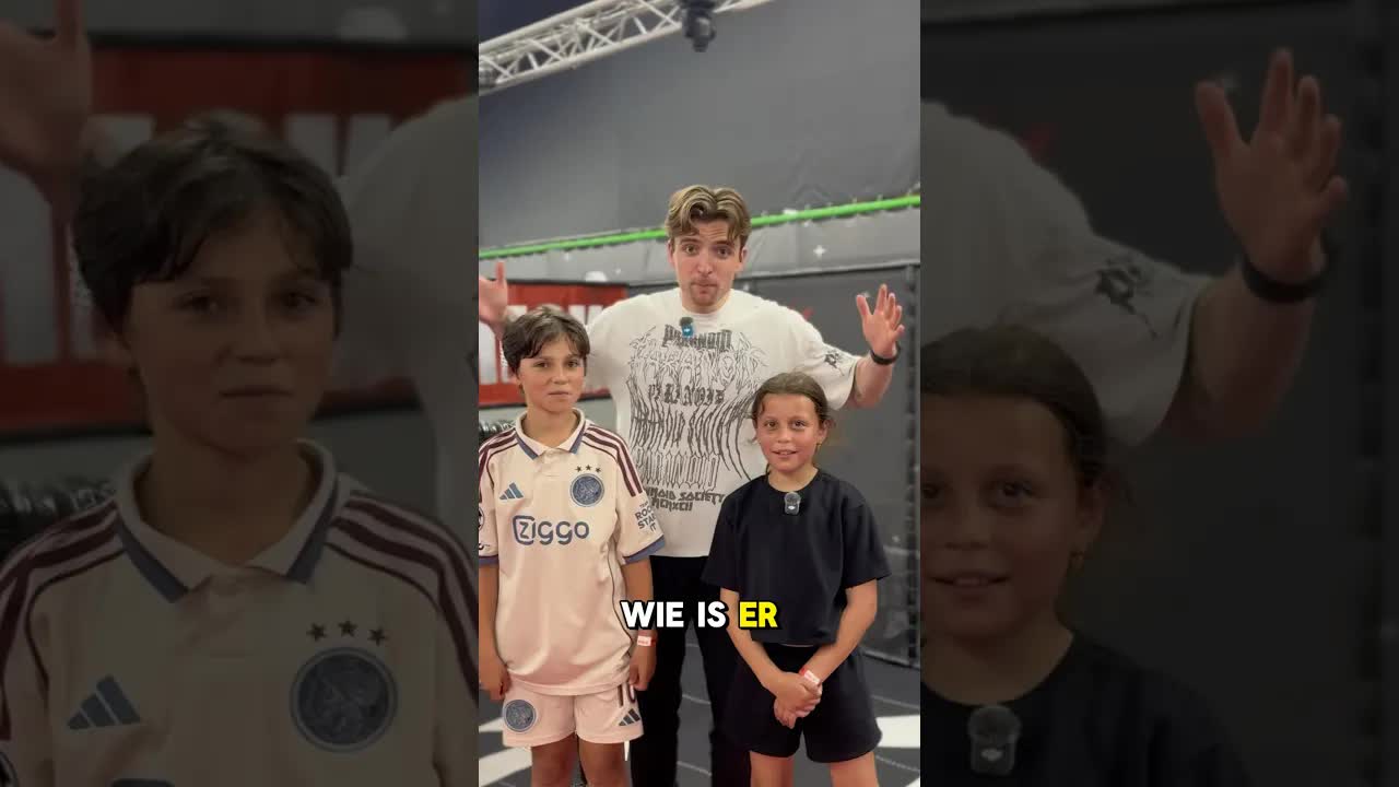 Eigenaar vs. Neefje en nichtje op trampoline