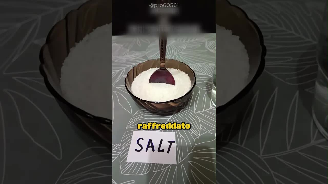 Non provare questo esperimento con un cucchiaio rovente