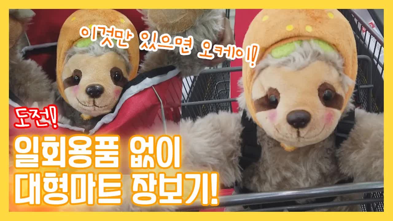 일회용품 없이 장보는 방법