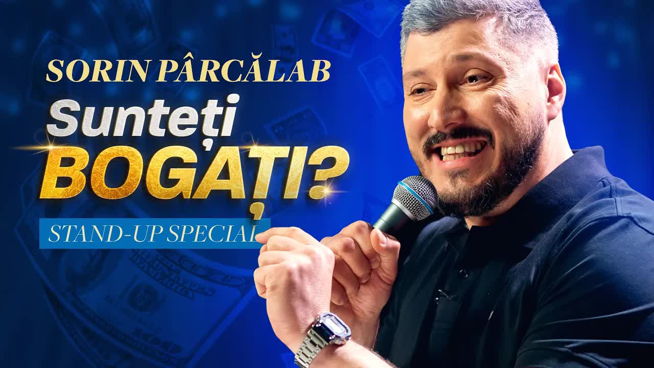 Sunteți bogați? Un stand-up despre bani și atenție