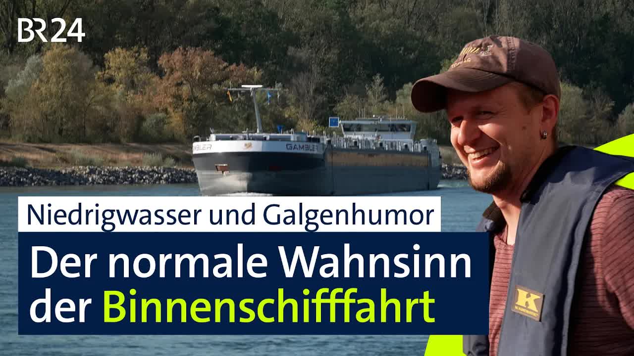 Eine Woche auf einem Binnenschiff